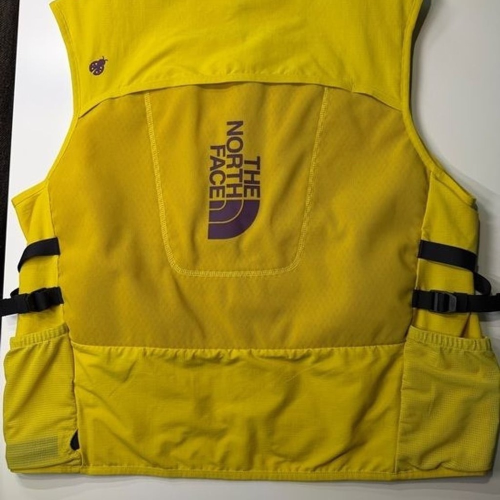 The North Face Class V Utility Vest Silt Yellow Gorpcore Hiking Size Medium - Picture 8 of 16